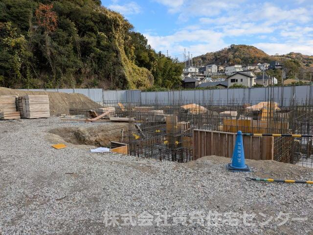 建物外観　建築中