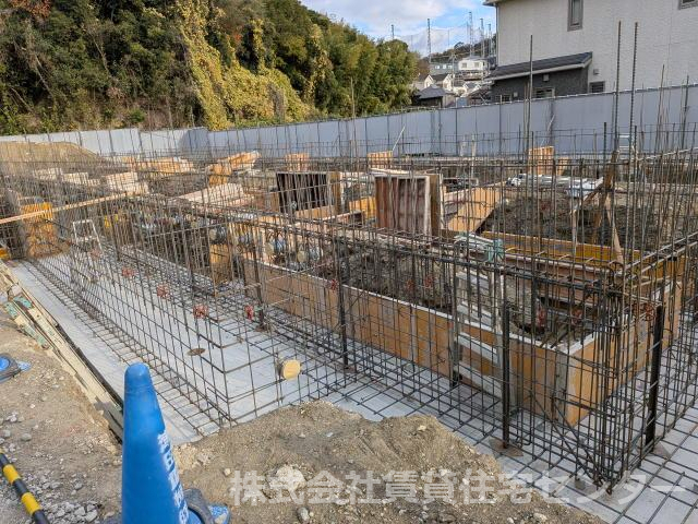 建物外観　建築中
