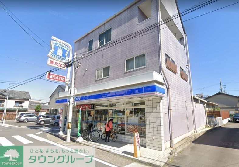 コンビニ　ローソン北区柳原店（コンビニ）まで410m