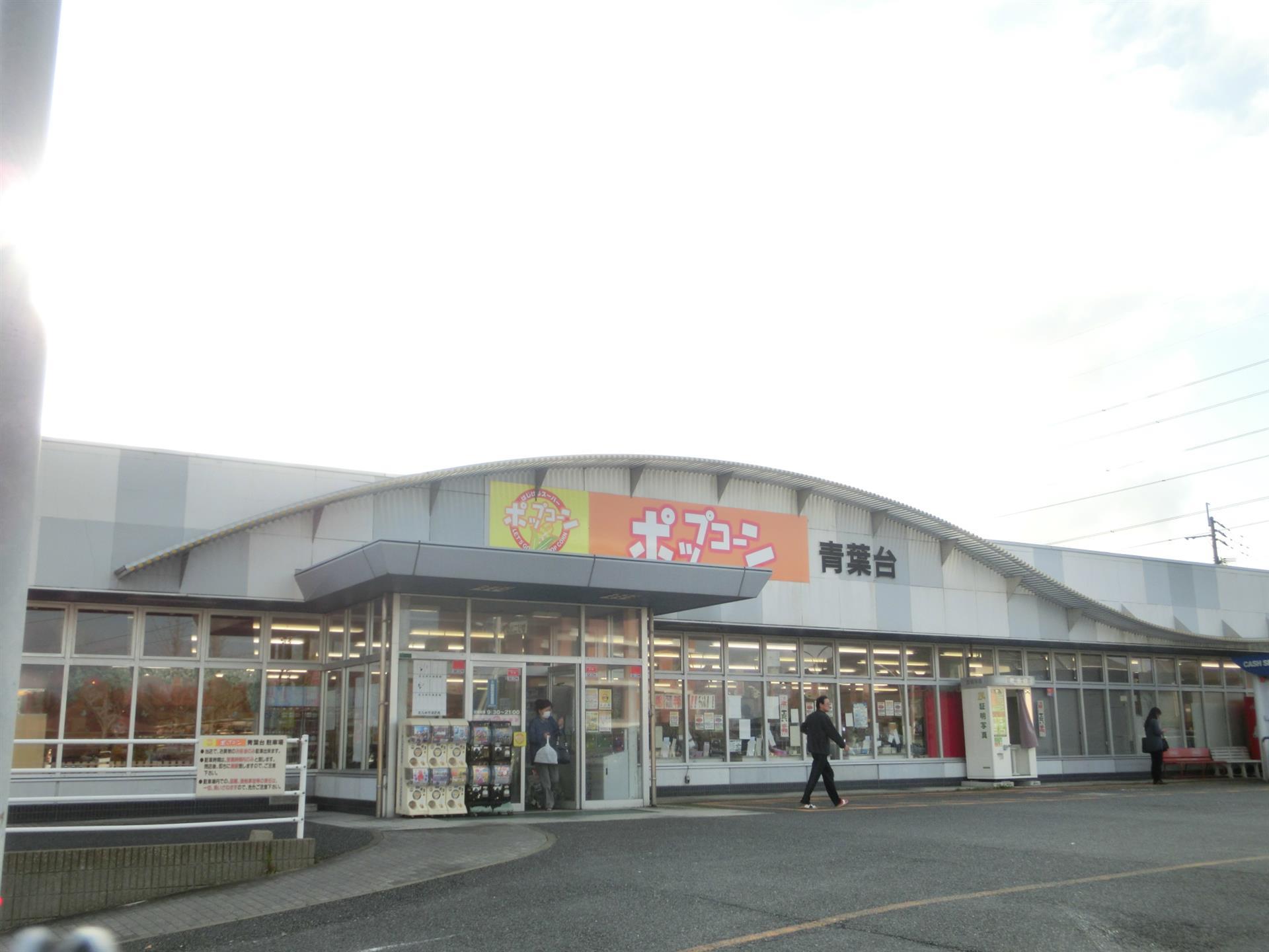 スーパー　ポップコーン青葉台店（スーパー）まで294m