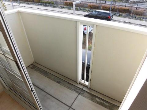 ディアコート　バルコニー　ベランダ