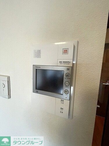 セキュリティ　モニタ付きインターホン　内装前