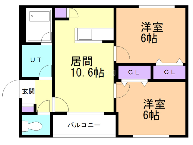 ＲＩＴＺ　ＧＲＡＮＤＥ　白石駅の間取り