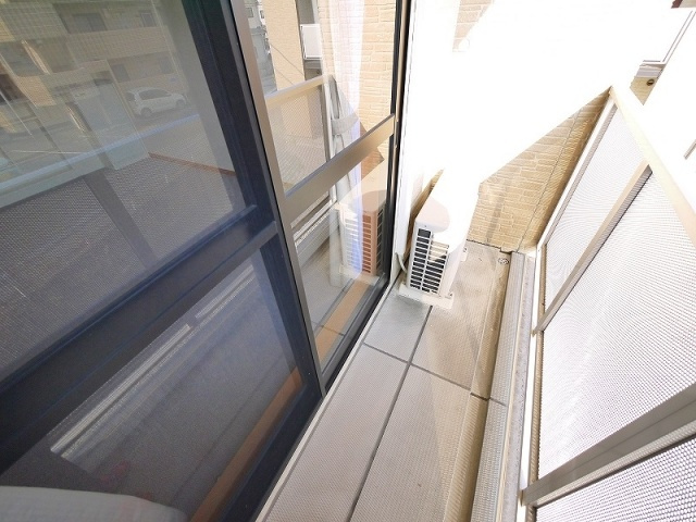 バルコニー　広々としたバルコニーです