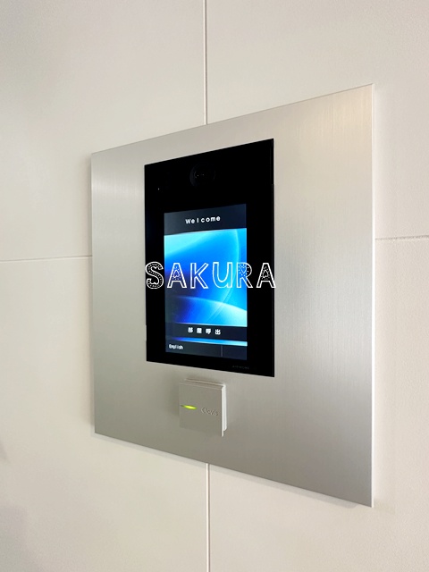 セキュリティ　女性の方でも安心のモニター付きオートロック♪