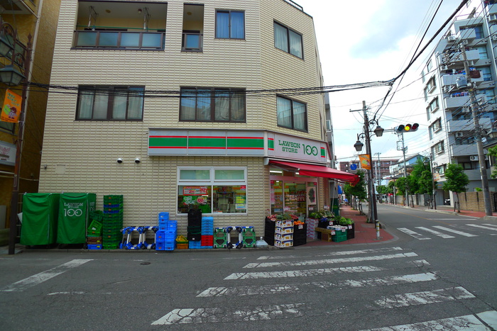 コンビニ　100円ローソン（コンビニ）まで170m