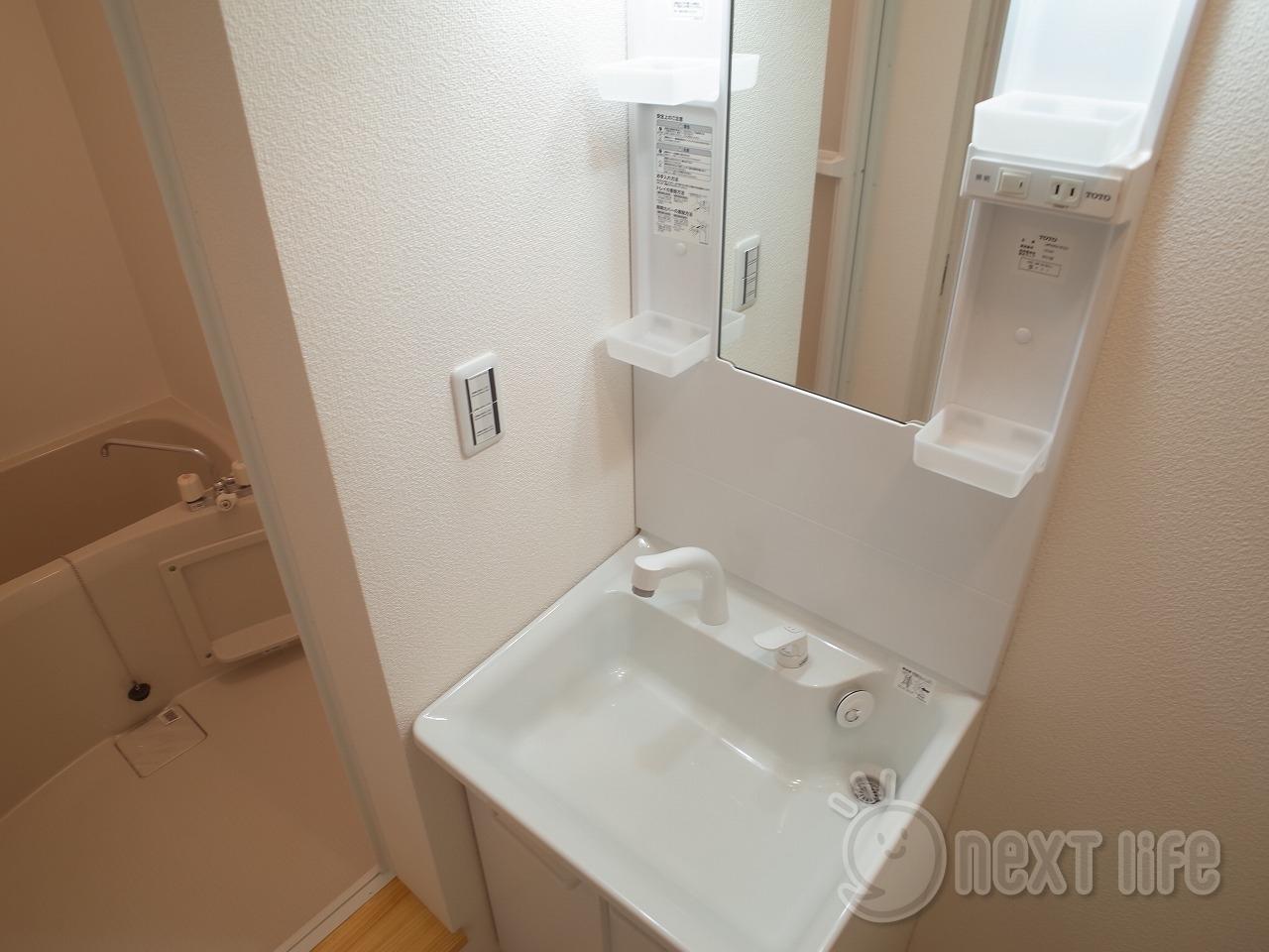 洗面設備　フェリオ相模原の洗面所