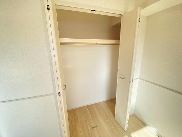 収納　クローゼット！