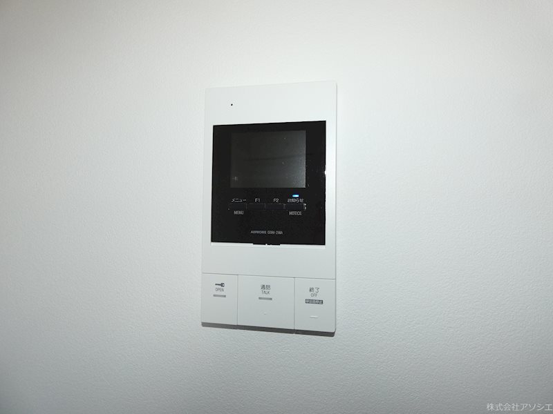 セキュリティ　モニター付きインターホン