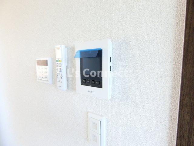 セキュリティ　突然の来客もＴＶモニターホンでしっかり確認。