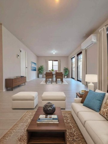 居室・リビング　CG家具のため実際は家具がつきません