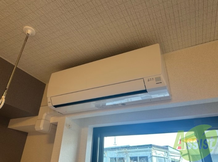 その他設備　エアコンが設置されているので各季節を快適に過ごせそうですね。