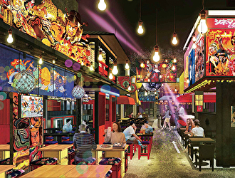 ショッピングセンター　新宿カブキhall -歌舞伎横丁-（ショッピングセンター）まで649m