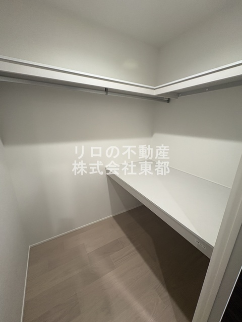 収納　奥行のあるウォークインクローゼットならお荷物多い方でも安心☆