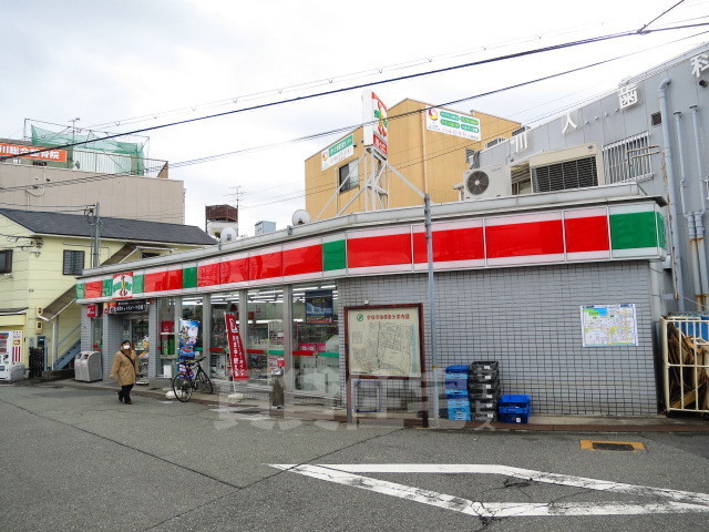 コンビニ　サンクス　仁川駅前店（コンビニ）まで221m