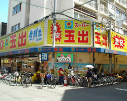 スーパー　スーパー玉出九条店（スーパー）まで501m