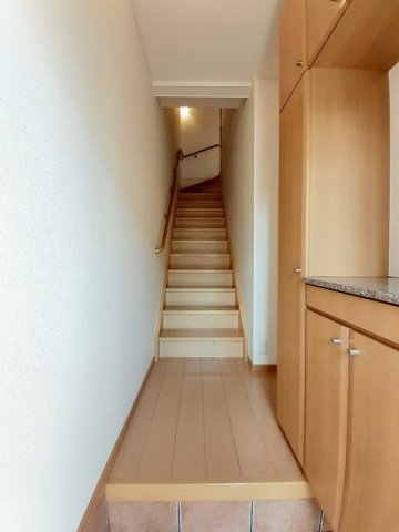 玄関　ゆったりとした玄関です