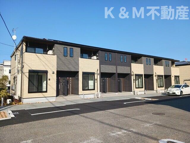 建物外観　こちら、外観パースです