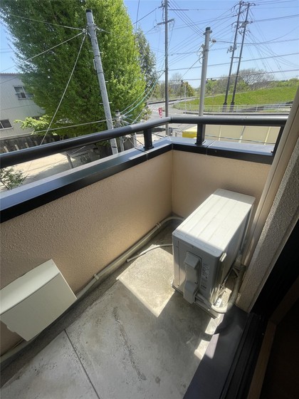 バルコニー　※他号室の写真です