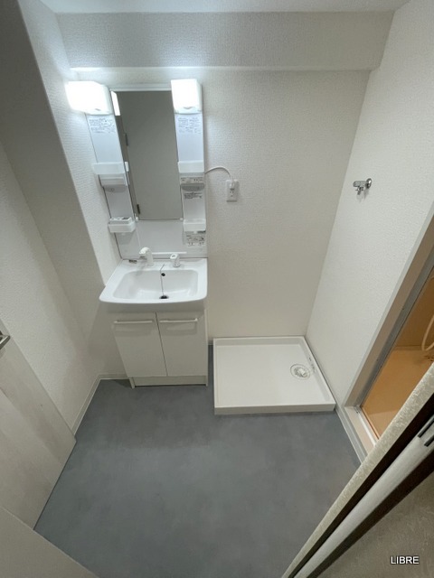 洗面設備　嬉しい設備です！