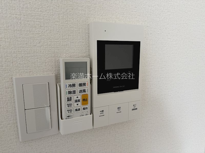 セキュリティ　モニターホンで安心♪