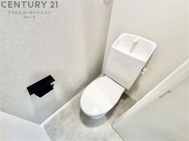 トイレ　ゆったりとした空間のトイレです