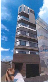 建物外観　完成パース