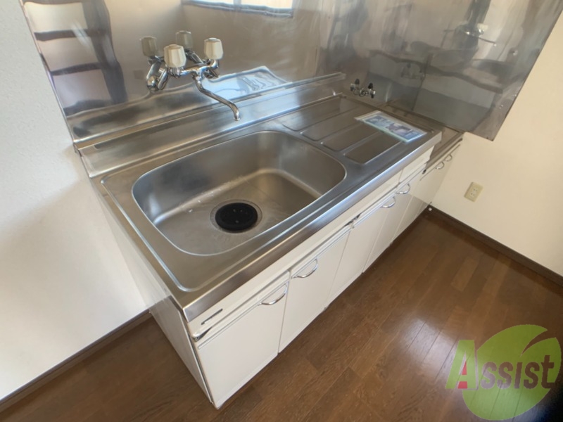 キッチン　キッチンは調理スペースもしっかりあっていいですね～