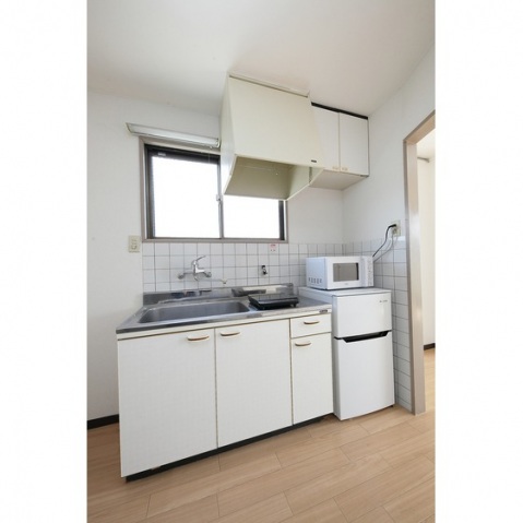 キッチン　ガスコンロ持込（家電付きプランあり）