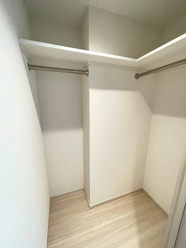 収納　ウォークインクローゼット