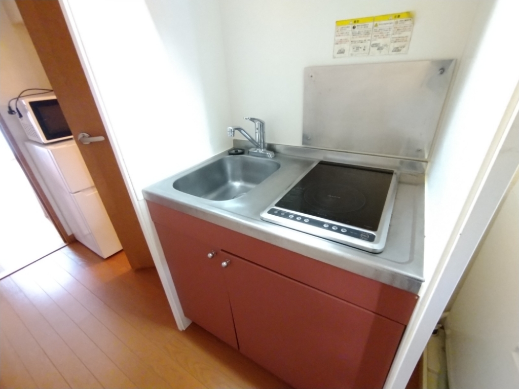 キッチン　シングルレバー設置