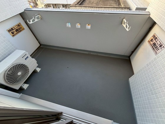 バルコニー　※別部屋の写真です