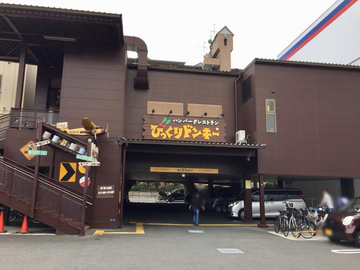 飲食店　びっくりドンキー 岸田堂店（飲食店）まで743m