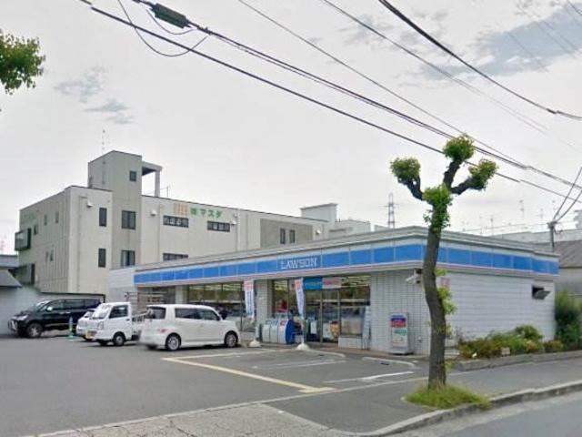 コンビニ　ローソン長吉長原店（コンビニ）まで206m