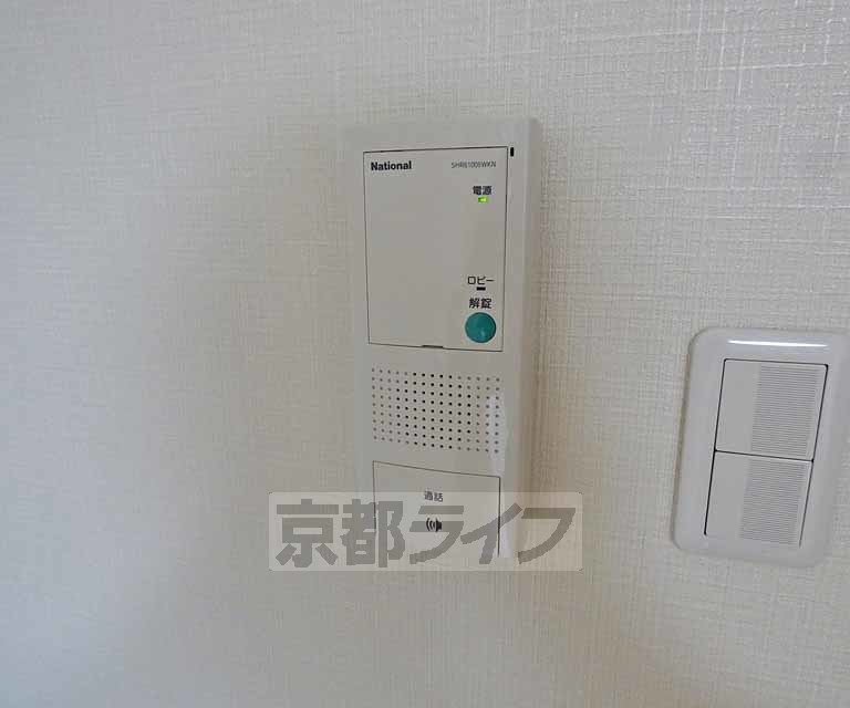 セキュリティ　来客確認が出来ます。