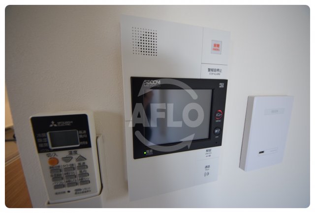 セキュリティ　La CASA玉造　TVモニター付きインターホン