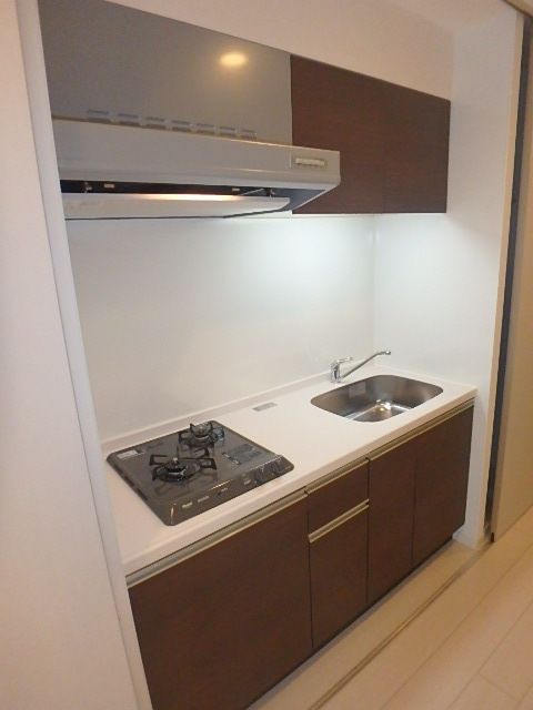 キッチン　2口ガスシステムキッチン