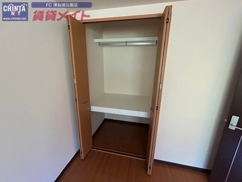 収納　同じ物件、別部屋の写真です
