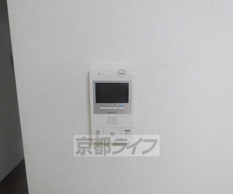 セキュリティ　来客も安心です。