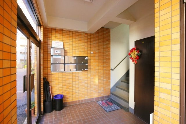 エントランス　毎日通るエントランスはこのようになっています