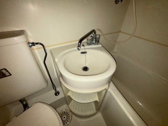 洗面設備　※別部屋の写真です
