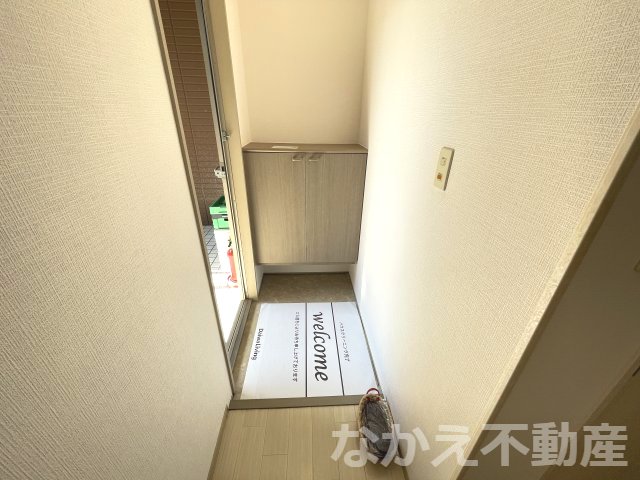 玄関　落ち着いた玄関です
