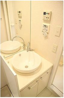 洗面設備　※別部屋写真参照