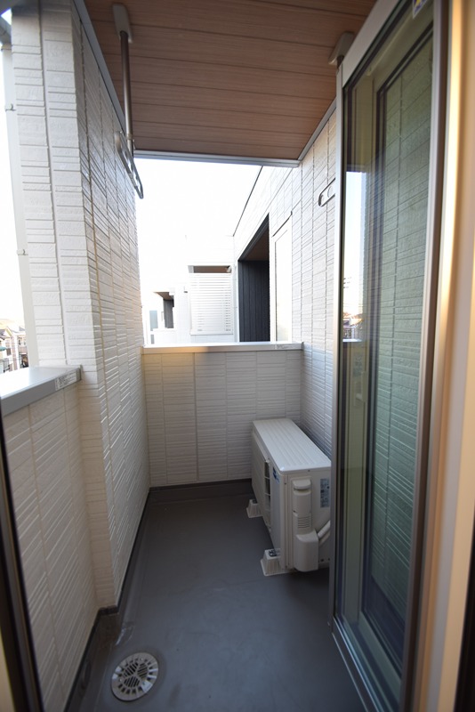 バルコニー　2面バルコニーです