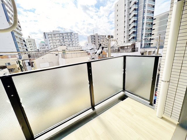 バルコニー　日当たり良好