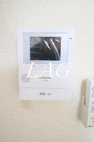 セキュリティ　モニター付きインターフォンです。