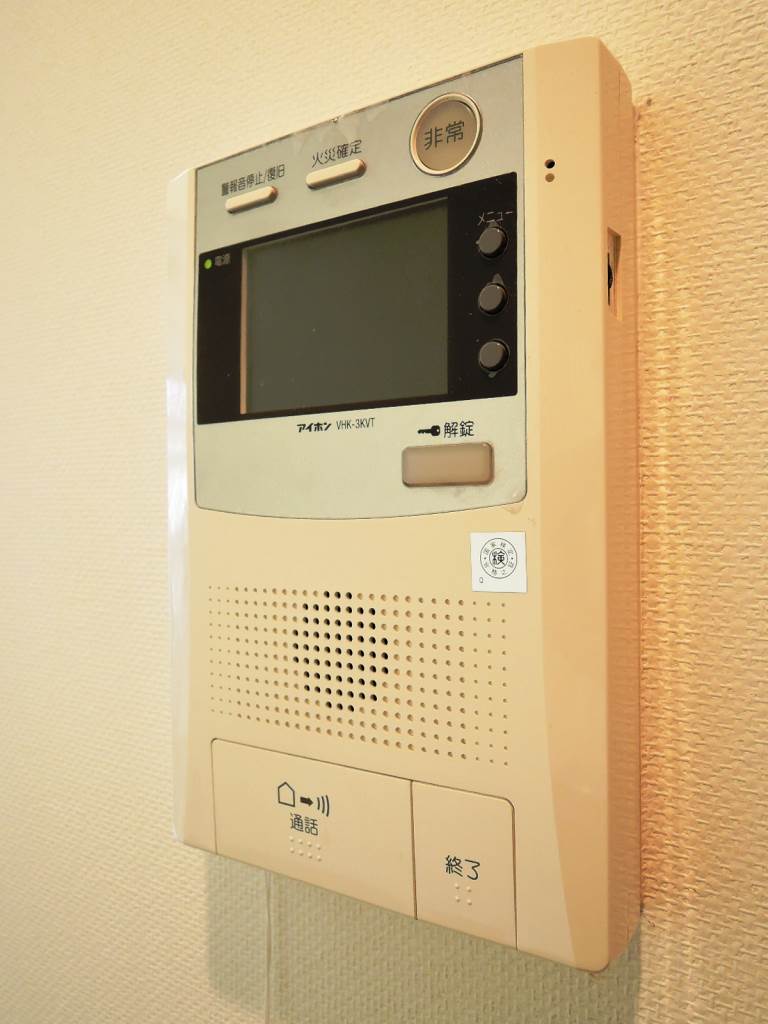 セキュリティ　ＴＶモニター付きインターホン