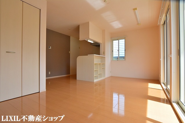 居室・リビング　１３帖のＬＤＫです。