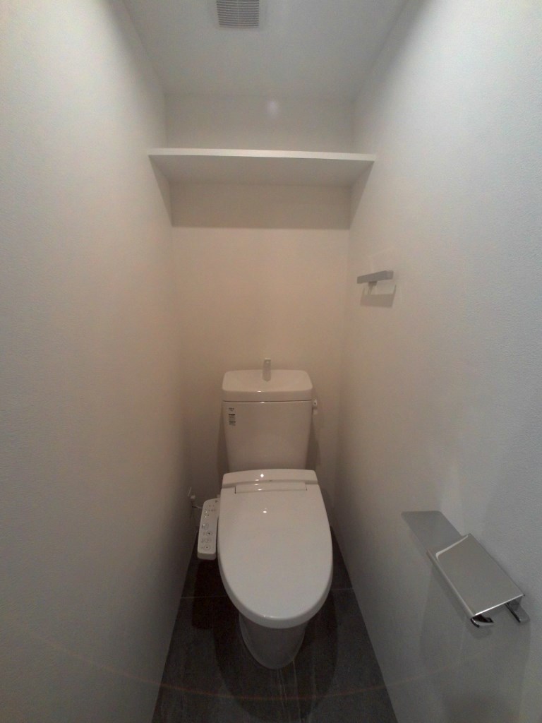 トイレ　ゆったりとした空間のトイレです