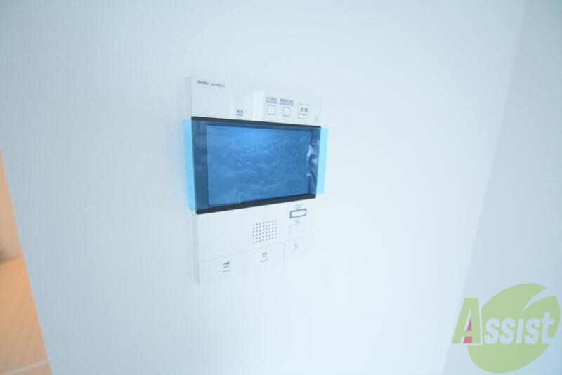 セキュリティ　モニター付きでセキュリティ安心です